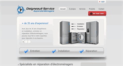 Desktop Screenshot of daigneaultservice.com